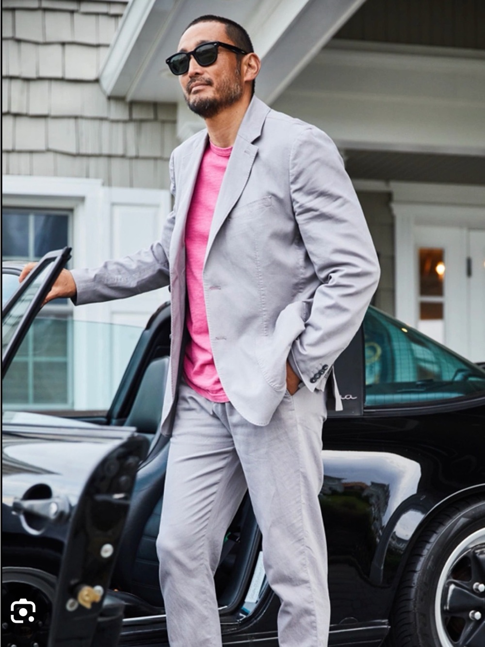 NWT Faherty Reserve Linen Suit Fossil